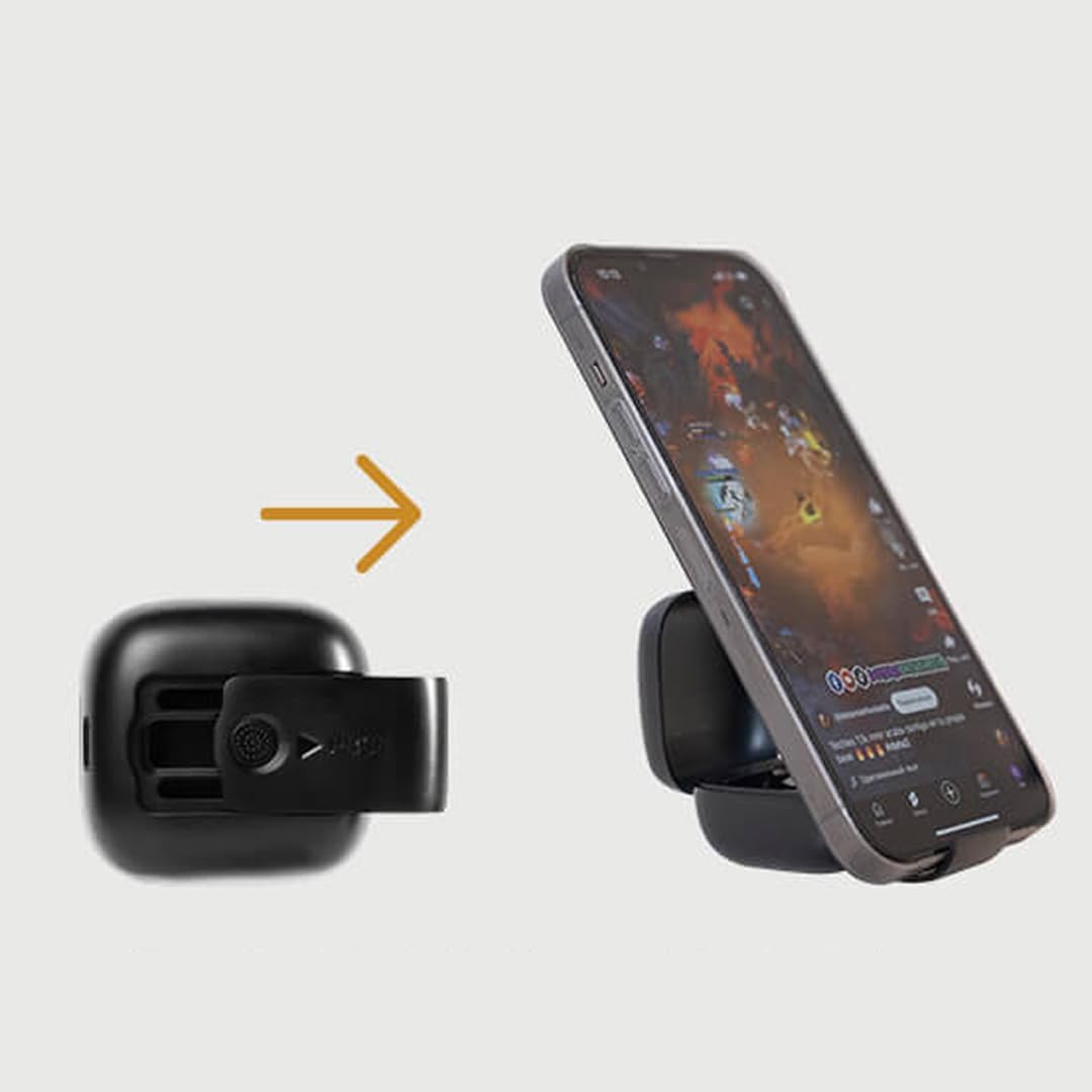 Smartlifestyle365™2501M-2025 New Wireless Finger Ring Mouse – 3-in-1 Bluetooth & 2.4G Mini Optical Mouse with Touchpad, Remote Scroller & Page Turner for TikTok/YouTube/Instagram Reels, Kindle App, iPhone/Android/PC