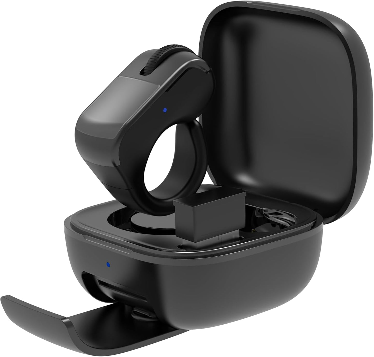 Smartlifestyle365™2501M-2025 New Wireless Finger Ring Mouse – 3-in-1 Bluetooth & 2.4G Mini Optical Mouse with Touchpad, Remote Scroller & Page Turner for TikTok/YouTube/Instagram Reels, Kindle App, iPhone/Android/PC