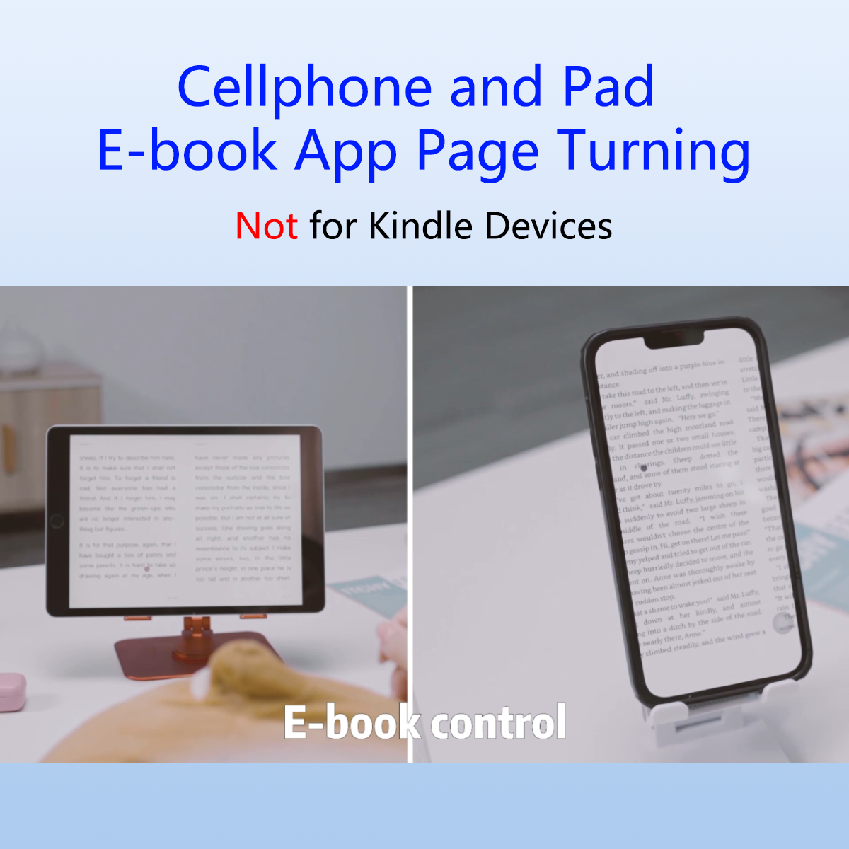 Smartlifestyle365™2501M-2025 New Wireless Finger Ring Mouse – 3-in-1 Bluetooth & 2.4G Mini Optical Mouse with Touchpad, Remote Scroller & Page Turner for TikTok/YouTube/Instagram Reels, Kindle App, iPhone/Android/PC