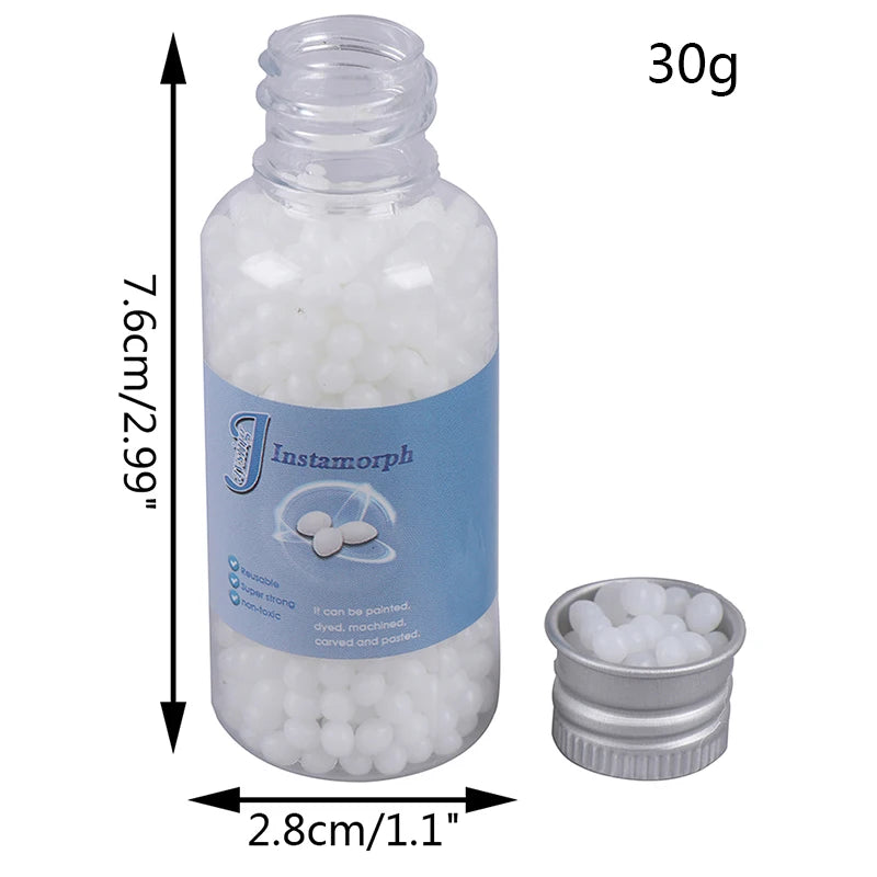 10/20/30g Teeth And Gaps FalseTeeth Solid Glue Adhesive Vampire Teeth Fangs Dentures Props Halloween Temporary Tooth Repair Kit