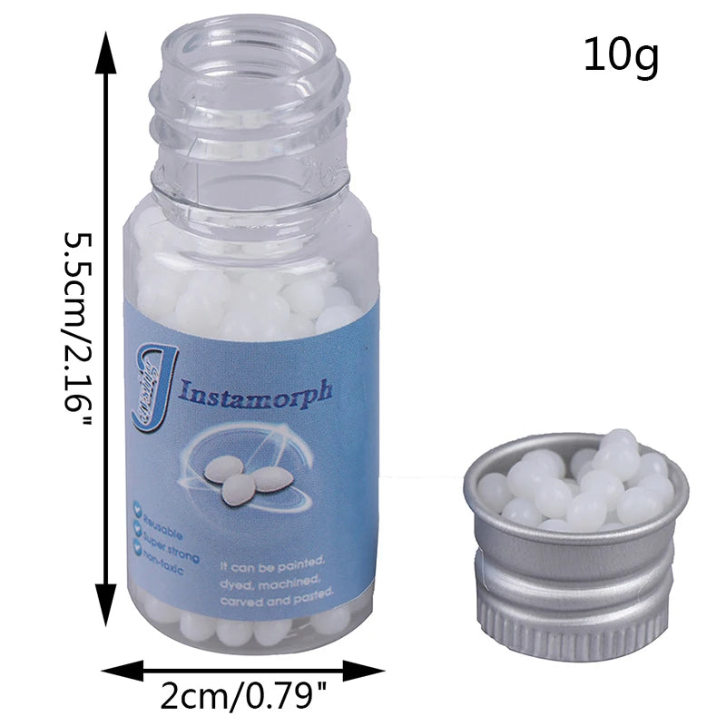 10/20/30g Teeth And Gaps FalseTeeth Solid Glue Adhesive Vampire Teeth Fangs Dentures Props Halloween Temporary Tooth Repair Kit