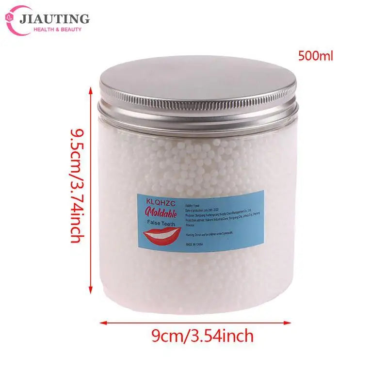 Resin Dentures Temporary Repair Teeth Pellets Plastic Teeth Pellets Halloween Makeup Teeth Cosmetic Dentistry Tools Dental Gaps